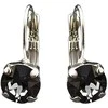 Diamond Sky Jewelry Auskarai moterims DiamondSky „Glory (Sidabrinis Night)“ su Swarovski kristalais