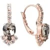Diamond Sky Jewelry Auskarai moterims DiamondSky „Leonora II (Juodas Diamond)“ su Preciosa kristalais