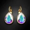 Diamond Sky Jewelry Auskarai moterims DiamondSky „Crystal Drop (Aurore Boreale)“ su Swarovski kristalais
