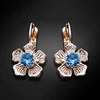 Diamond Sky Jewelry Auskarai moterims DiamondSky „Colorful Splendor“ su Swarovski kristalais