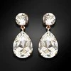 Diamond Sky Jewelry Auskarai moterims DiamondSky „Crystal Drop IV“ su Swarovski kristalais