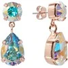 Diamond Sky Jewelry Auskarai moterims DiamondSky „Venus IV (Aurora Borealis)“ su Preciosa kristalais