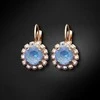 Diamond Sky Jewelry Auskarai moterims DiamondSky „Glory II (Ocean DeLite)“ su Swarovski kristalais