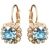 Diamond Sky Jewelry Auskarai moterims DiamondSky „Glory II (Aquamarine Mėlyna)“ su Swarovski kristalais