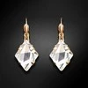 Diamond Sky Jewelry Auskarai moterims DiamondSky „Crystal Rhombus III“ su Swarovski kristalais