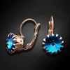Diamond Sky Jewelry Auskarai moterims DiamondSky „Vintage VI (Bermuda Mėlyna)“ su Swarovski kristalais