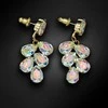 Diamond Sky Jewelry Auskarai moterims DiamondSky „Amber II (Aurore Boreale)“ su Preciosa kristalais