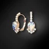 Diamond Sky Jewelry Auskarai moterims DiamondSky „Leonora II (Aurore Boreale)“ su Preciosa kristalais