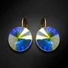 Diamond Sky Jewelry Auskarai moterims DiamondSky „Clarice II (Aurora Borealis)“ su Swarovski kristalais
