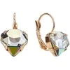Diamond Sky Jewelry Auskarai moterims DiamondSky „Lucia (Vitrail Medium)“ su Swarovski kristalais