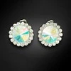 Diamond Sky Jewelry Auskarai moterims DiamondSky „Clarice X (Aurora Borealis)“ su Preciosa kristalais