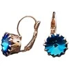Diamond Sky Jewelry Auskarai moterims DiamondSky „Vintage VI (Bermuda Mėlyna)“ su Swarovski kristalais