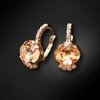Diamond Sky Jewelry Auskarai moterims DiamondSky „Crete (Light Peach)“ su Preciosa kristalais