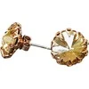 Diamond Sky Jewelry Auskarai moterims DiamondSky „Vintage (Golden Shadow)“ su Swarovski kristalais