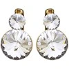 Diamond Sky Jewelry Auskarai moterims DiamondSky „Clarice IV (Crystal)“ su Swarovski kristalais
