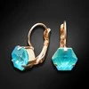 Diamond Sky Jewelry Auskarai moterims DiamondSky „Kaleidoscope (Laguna DeLite)“ su Swarovski kristalais