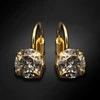 Diamond Sky Jewelry Auskarai moterims DiamondSky „Glory (Rose Patina)“ su Swarovski kristalais