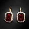 Diamond Sky Jewelry Auskarai moterims DiamondSky „Lourdes II (Siam)“ su Swarovski kristalais