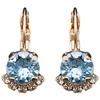 Diamond Sky Jewelry Auskarai moterims DiamondSky „Glory III (Aquamarine Mėlyna)“ su Swarovski kristalais