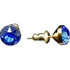 Diamond Sky Jewelry Auskarai moterims DiamondSky „Classic (Sapphire)“ su Swarovski kristalais