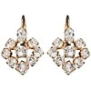 Diamond Sky Jewelry Auskarai moterims DiamondSky „Splendor II“ su Swarovski kristalais