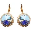 Diamond Sky Jewelry Auskarai moterims DiamondSky „Clarice IX (Sapphire Shimmer)“ su Swarovski kristalais