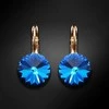 Diamond Sky Jewelry Auskarai moterims DiamondSky „Clarice II (Bermuda Mėlyna)“ su Swarovski kristalais