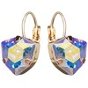 Diamond Sky Jewelry Auskarai moterims DiamondSky „Bermuda Triangle (Aurore Boreale)“ su Swarovski kristalais