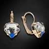 Diamond Sky Jewelry Auskarai moterims DiamondSky „Lucia (Bermuda Mėlyna)“ su Swarovski kristalais