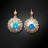 Diamond Sky Jewelry Auskarai moterims DiamondSky „Clarice IX (Aurore Boreale)“ su Swarovski kristalais