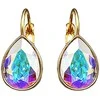 Diamond Sky Jewelry Auskarai moterims DiamondSky „Crystal Drop (Aurore Boreale)“ su Swarovski kristalais