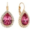 Diamond Sky Jewelry Auskarai moterims DiamondSky „Celestial Drop (Rose)“ su Swarovski kristalais