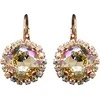 Diamond Sky Jewelry Auskarai moterims DiamondSky „Glare III (Luminous Žalias)“ su Swarovski kristalais