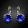 Diamond Sky Jewelry Auskarai moterims DiamondSky „Vintage VI (Majestic Mėlyna)“ su Swarovski kristalais