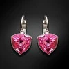 Diamond Sky Jewelry Auskarai moterims DiamondSky „Bermuda Triangle (Rose)“ su Swarovski kristalais