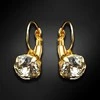 Diamond Sky Jewelry Auskarai moterims DiamondSky „Glory (Sidabrinis Patina)“ su Swarovski kristalais