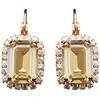 Diamond Sky Jewelry Auskarai moterims DiamondSky „Lourdes II (Golden Shadow)“ su Swarovski kristalais