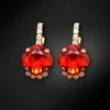 Diamond Sky Jewelry Auskarai moterims DiamondSky „Crete (Light Siam)“ su Preciosa kristalais