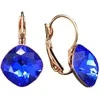 Diamond Sky Jewelry Auskarai moterims DiamondSky „Glare IV (Majestic Mėlyna)“ su Swarovski kristalais