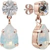 Diamond Sky Jewelry Auskarai moterims DiamondSky „Venus IV (Baltas Opal)“ su Swarovski kristalais