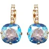 Diamond Sky Jewelry Auskarai moterims DiamondSky „Glare VII (Light Sapphire Shimmer)“ su Swarovski kristalais