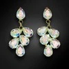 Diamond Sky Jewelry Auskarai moterims DiamondSky „Amber II (Aurore Boreale)“ su Preciosa kristalais