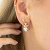 Diamond Sky Jewelry Auskarai moterims DiamondSky „Skarabeus (Aurore Boreale)“ su Preciosa kristalais