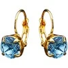 Diamond Sky Jewelry Auskarai moterims DiamondSky „Glory (Aquamarine Mėlyna)“ su Swarovski kristalais
