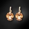 Diamond Sky Jewelry Auskarai moterims DiamondSky „Crete (Light Peach)“ su Preciosa kristalais