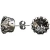 Diamond Sky Jewelry Auskarai moterims DiamondSky „Vintage VII (Juodas Patina)“ su Swarovski kristalais