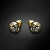 Diamond Sky Jewelry Auskarai moterims DiamondSky „Classic (Gold Patina)“ su Swarovski kristalais