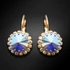 Diamond Sky Jewelry Auskarai moterims DiamondSky „Clarice IX (Sapphire Shimmer)“ su Swarovski kristalais