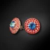 Diamond Sky Jewelry Auskarai moterims DiamondSky „Andrea (Bermuda Mėlyna)“ su Swarovski kristalais