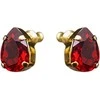 Diamond Sky Jewelry Серьги "Венус II (Siam)" с кристаллами Swarovski™